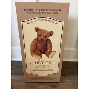 Sun Arrow Teddy Girl Limited Edition #1515/2000 18" Mohair Jointed Bear - Japan